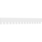 Ekena Millwork Sanford Architectural Grade PVC Dentil Trim, 9"H x 1"P x 90"L DENP09SAN00 - alternate 1
